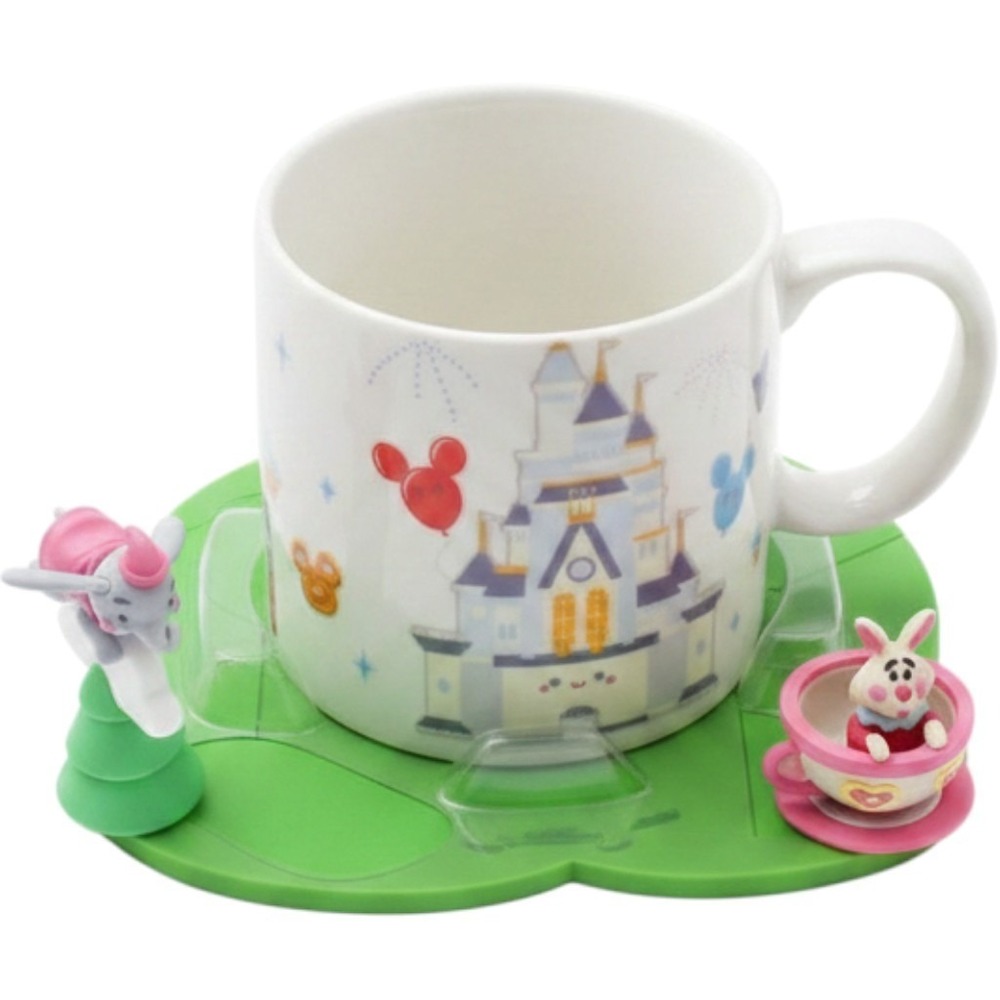 Disney Parks Jerrod Maruyama Kingdom of Cute Coffee Mug Cup Coaster NEW
